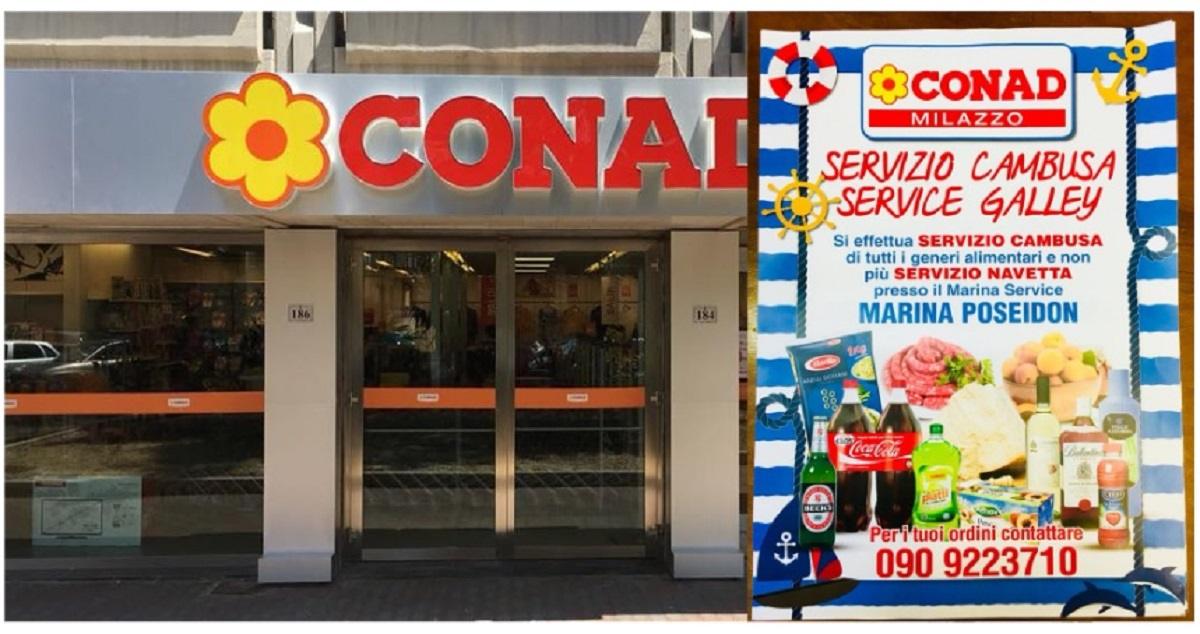 Interno supermercato Conad