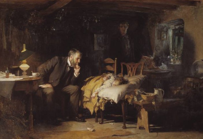The Doctor di Luke Fildes