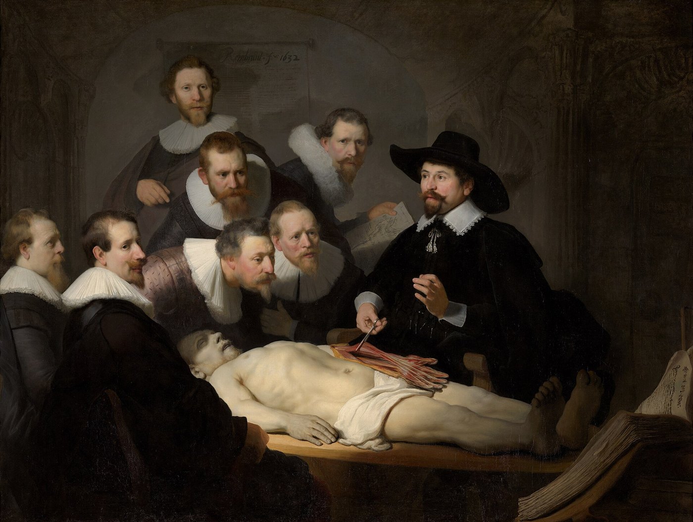 La lezione di anatomia del dottor Tulp